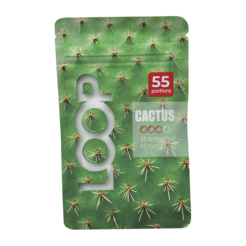 Никотиновые пластинки Loop Cactus, 11 мг/порция, кактус, slim portion