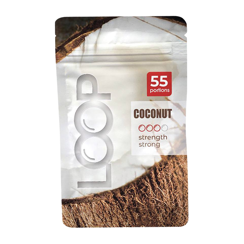 Никотиновые пластинки Loop Coconut, 11 мг/порция, кокос, slim portion
