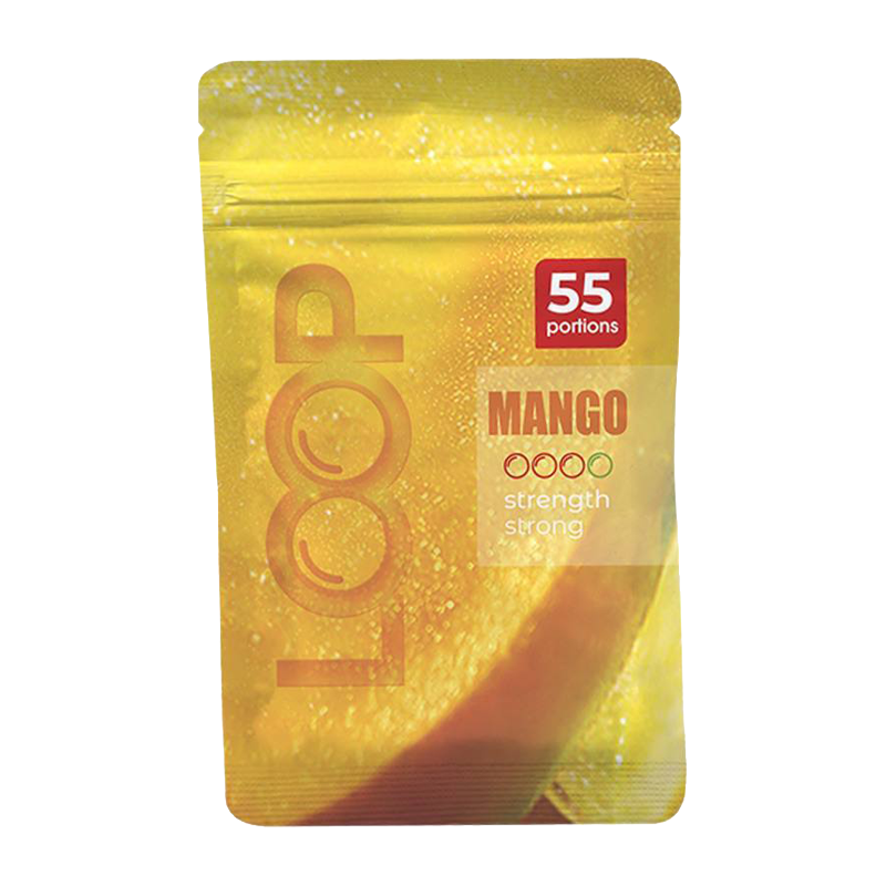 Никотиновые пластинки Loop Mango, 11 мг/порция, манго, slim portion