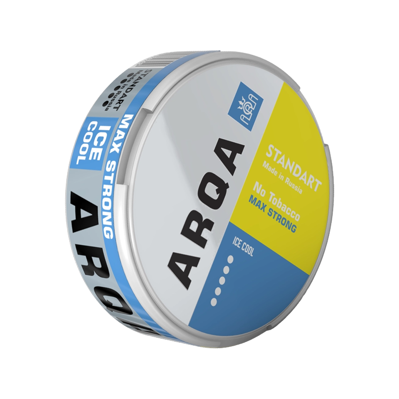 Снюс ARQA Max Strong Ice Cool, 100 мг/г, ментол