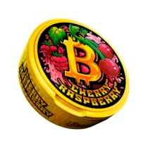 Снюс Bitcoin Cherry Raspberry, 150 мг/г, вишня и малина, slim portion