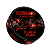 Снюс Iceberg HardCore Black Fury, 150 мг/г, тропический микс, slim portion