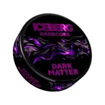 Снюс Iceberg HardCore Dark Matter, 150 мг/г, ягодный леденец, slim portion