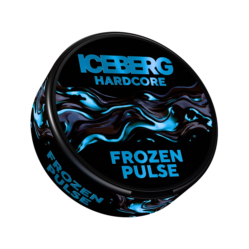 Снюс Iceberg HardCore Frozen Pulse, 150 мг/г, мята с холодком, slim portion