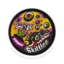 Снюс ШОК by X Взрывной Skittles, 201 мг/г, конфеты скитлс, slim portion