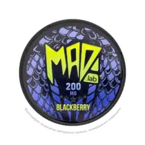 Снюс MAD Blackberry, 200 мг/г, ежевика