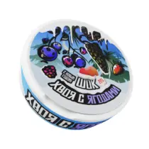 Снюс ШОК New Year Хвоя с ягодами, 205 мг/г, slim portion