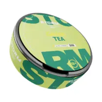 Снюс ШОК Storm Green Tea, 220 мг/г, зеленый чай, slim portion