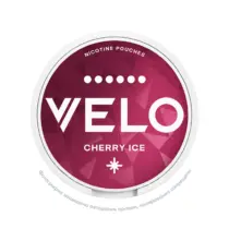 Снюс VELO Cherry Ice, 17 мг/порция, вишня с холодком, slim portion