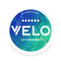 Снюс VELO Icy Berries, 17 мг/порция, ягоды и мята, slim portion, с холодком