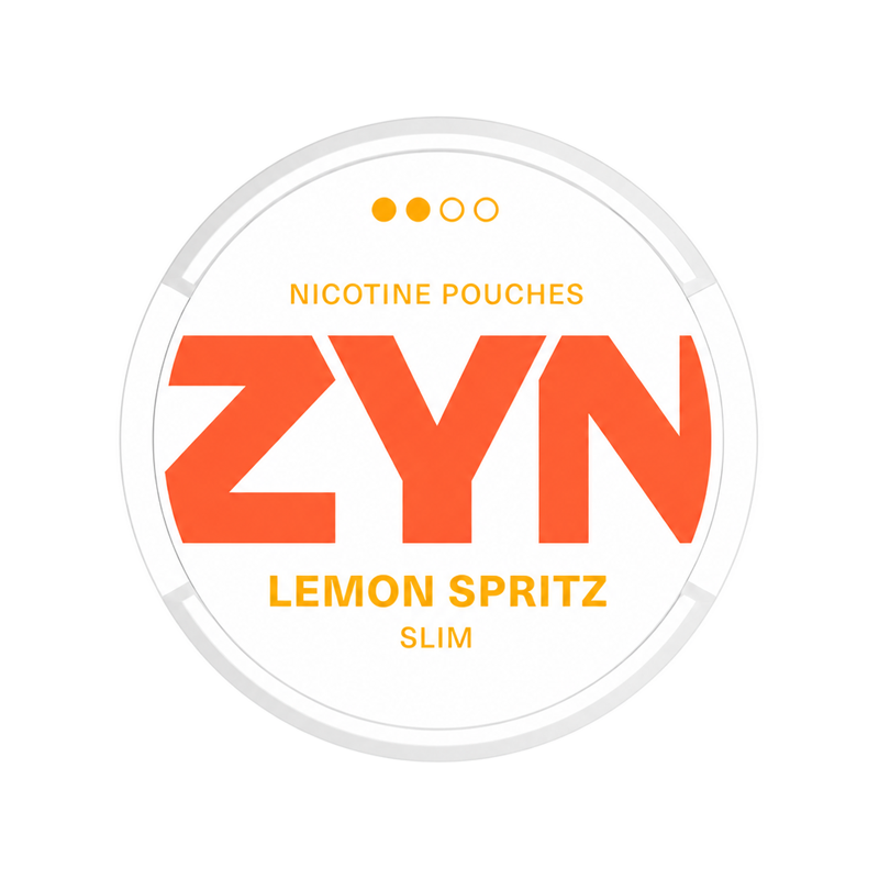 Снюс Zyn Lemon Spritz, 6,5 мг/порция, лимонный Спритц, slim portion, white