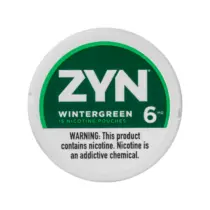 Снюс Zyn Wintergreen, 6 мг/порция, мята, mini portion, white