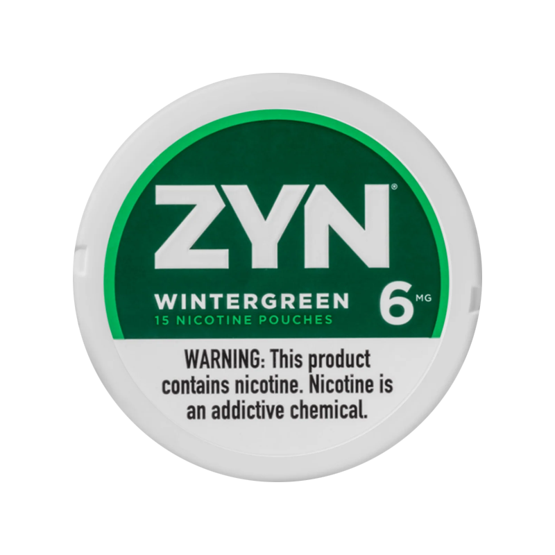 Снюс Zyn Wintergreen, 6 мг/порция, мята, mini portion, white